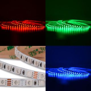 Светодиодная лента LUX-C 3838 120Led 24V 12W IP20 RGB