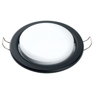 Светильник потолочный встраиваемый DL4602 20W 230V GX53, черный матовый без лампы 