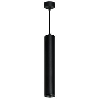 Светильник потолочный DL3048 на подвесе MR16 35W 230V, черный, D55xH280
