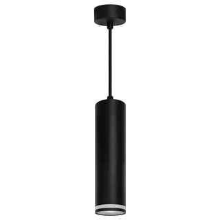 Светильник потолочный DL3047 на подвесе MR16 35W 230V, черный, D55xH200