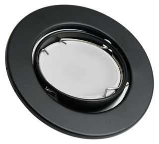 Светильник потолочный встраиваемый DL4615 MR16 50W G5.3 чёрный матовый