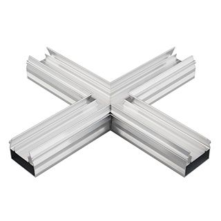 Угол STRETCH-S-35-CEIL-CENTER-X90 крестовой (GAMMA35) (Металл)