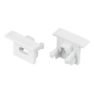 Заглушка SL-MINI-10-F WHITE с отверстием (Пластик)