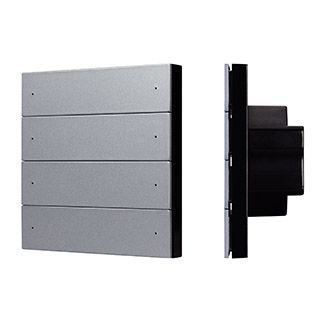 INTELLIGENT ARLIGHT Кнопочная панель SMART-DMX512-801-22-8G-8SC-DIM-IN Grey (230V, 2.4G) (IARL, IP20