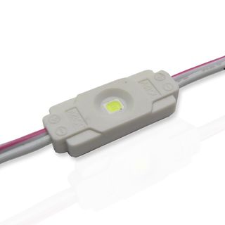 Светодиодный модуль прямоугольный 2835-1 ZA 1B-W (0,36W, 12V, White)