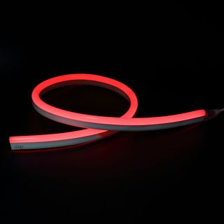 Гибкий неон круглый IDL-N 1425/1000mm 2835 120led  220V Red 9.6W