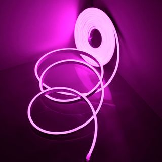 Светодиодный гибкий неон IDL-N 4.5х13 2835/50mm 120led 24V Pink 9.6W