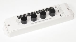 Диммер с потенциометрами IDL-6 (12-24V, 4ch x 4A, 192/384W)