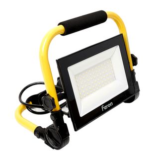 Прожектор переносной PDL-70Вт, 6300Lm, 78*SMD2835, IP65, Cool White