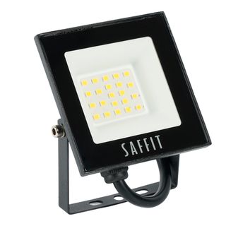 Прожектор светодиодный 2835SMD, 20W 4000K  AC230V/50Hz IP65, черный в компактном корпусе