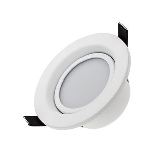 Светодиодный светильник LTD-70WH 5W Day White 120deg (IP40 Металл, 3 года)