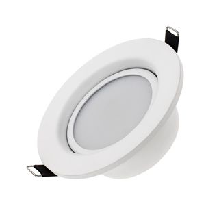 Светодиодный светильник LTD-80WH 9W Day White 120deg (IP40 Металл, 3 года)