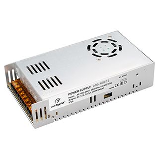 Блок питания ARS-400-12 (12V, 33.3A, 400W) (IP20 Сетка, 2 года)