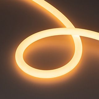 Светодиодная лента герметичная MOONLIGHT-TOP-A336-D18mm 24V Warm2300 360deg (14.4 W/m, IP65, 2835)