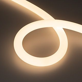 Светодиодная лента герметичная MOONLIGHT-TOP-FP-X1088-D25mm 24V Warm3000 (20 W/m, IP65, 5m, wire x1)