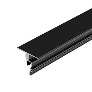 Профиль STRETCH-SHADOW-CEIL-2000 BLACK (A2-CONTOUR-PRO) (Алюминий)