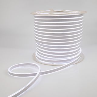 Гибкий неон LED SMD 8х16 мм, двухсторонний, белый, 120 LED/м, бухта 100 м