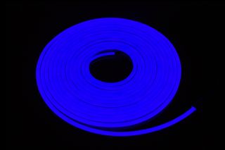Гибкий неон DL SMD2835, 120led/m, 12V, 6х12мм (блистер 5м) Blue