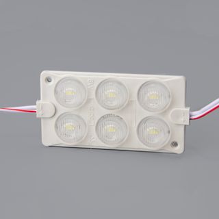Светодиодный модуль c линзой PIX-LP-6LED (12V, 6W, 220Lm, IP65) (холодный белый 10000K)