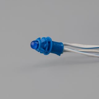 Светодиодный модуль герметичный цветной колпачок PIX DL-D9-50LED (12V, 0.2W, 100 Lm, IP65) (синий)