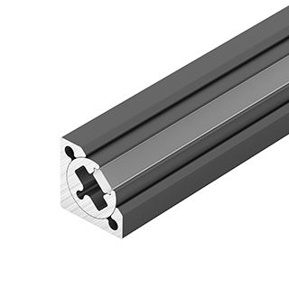Профиль с экраном SL-KANT-H10-ROTATE-2000 IRON GREY (Arlight, Алюминий+пластик)