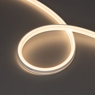 Лента герметичная MOONLIGHT-TOP-U-A156-13x12mm 24V Warm3000 (11 W/m, IP67, 0,5m, wire1) (Arlight, Об