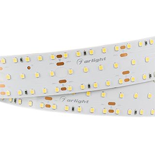 Лента S2-2500 24V Warm 3000K 34mm (2835, 280 LED/m, LUX) (Arlight, 25 Вт/м, IP20)