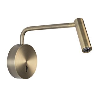 Светильник SP-VERDI-LONG-WALL-3W Warm3000 (BR, 20 deg, 230V) (Arlight, IP20 Металл, 3 года)