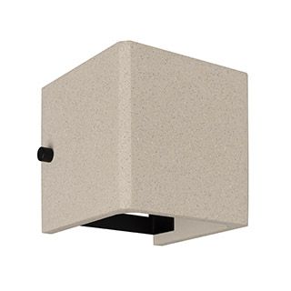 Светильник LGD-PERAN-WALL-S120x120-6W Warm3000 (WH, 0-80 deg, 230V) (Arlight, IP65 Бетон, 3 года)