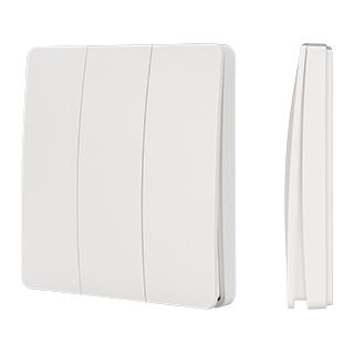 INTELLIGENT ARLIGHT Кнопочная панель KINETIC-801-22-3G-WP-SUF White (No battery, IP67, 433Mhz) (IARL