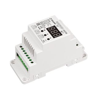 INTELLIGENT ARLIGHT Диммер DALI-TRIAC-601-82-D2-DRI-PS-DIN White (230V, 1x1.5A) (IARL, IP20 Пластик,
