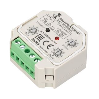 INTELLIGENT ARLIGHT Конвертер RF-сигнала DALI-307-DIM-IN (DALI-BUS, RF, PUSH)