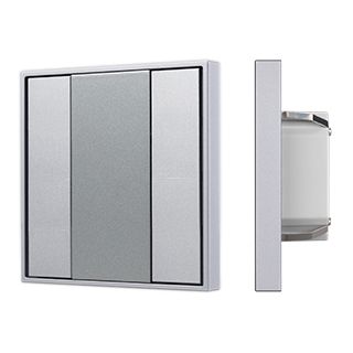 INTELLIGENT ARLIGHT Панель KNX-223-2-GREY (BUS) (IARL, IP20 Пластик, 3 года)