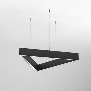 Светильник ALT-LINEAIR-TRIANGLE-FLAT-UPDOWN-DIM-785-85W Warm3000 (BK, 100 deg, 230V) (IP20)