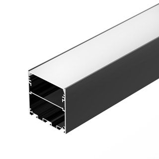 Профиль LINE-M-5050-2500 BLACK (Arlight, Алюминий)