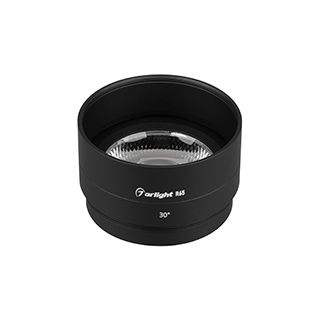 Насадка с фиксированным углом LGD-ARTIFACT-LENS-R65 (BK, 30 deg) (Arlight, Металл)
